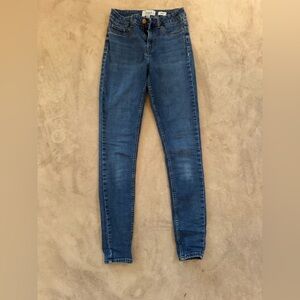 New Look Dark Blue Skinny Jeans